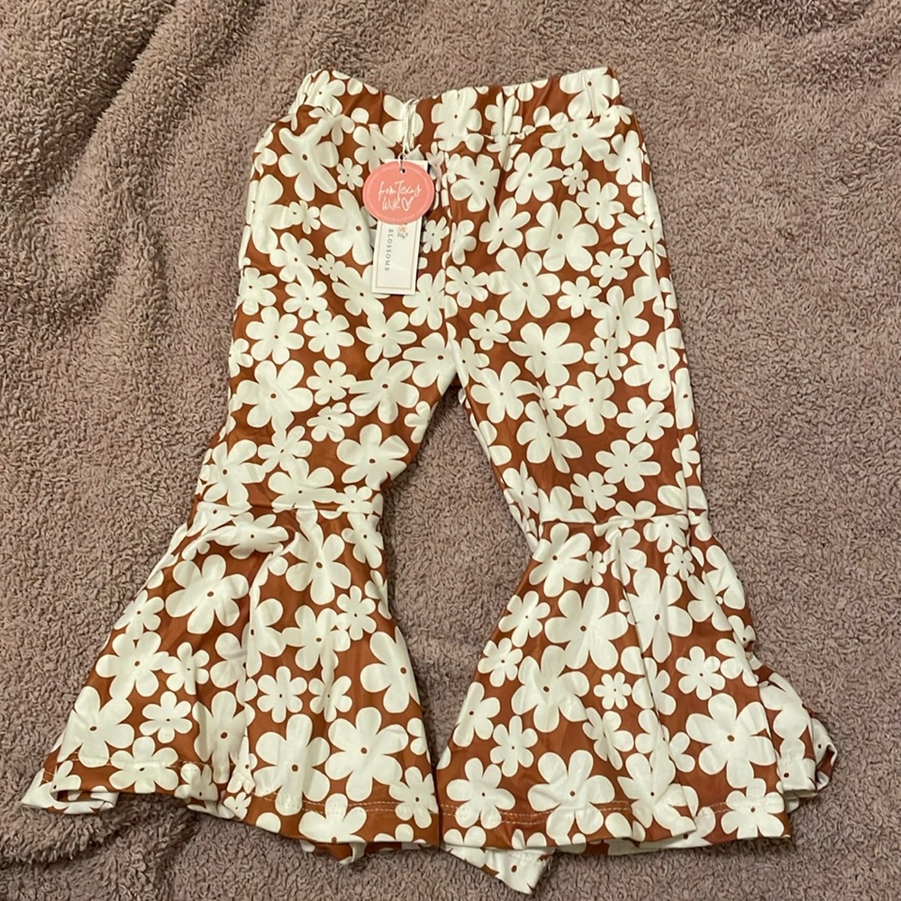 NWT baby bell bottoms